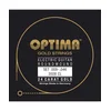 Strune Optima za elektr. kitaro zlate custom light 674.637