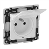 LEGRAND VALENA LIFE Enojna vtičnica z/brez 2P+Z IP44 z roletami bela 753179
