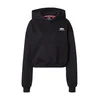 ALPHA INDUSTRIES Majica črna/bela