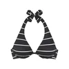 BENCH Bikini zgornji del črna/bela