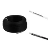 PTFE teflonska žica 26AWG 0,125 mm2 - kositrovan baker, 600V, črno/belo črna