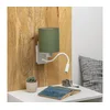 Brilagi - LED zidna lampa NUBILA 1xE27/25W/230V + LED/3W bela/zelena