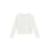 WE Fashion Majica bela