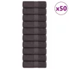 Ručnici za pranje FROGN 50 kom antracit 30x30 cm 360 g/m2