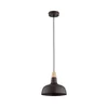 Luster na sajli RODOS 1xE27/15W/230V crni