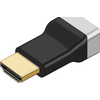 HDMI redukcija, aluminijeva zlitina, 4K, n.2 DOWN