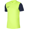 NIKE Funkcionalna majica Tiempo Premier II  neonsko rumena / črna