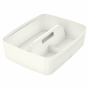 Bel organizator z ročajem Leitz MyBox, dolžina 37,5 cm