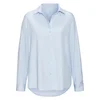 LASCANA Bluza svetlo modra / bela