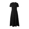 Tommy Hilfiger Vsakodnevna obleka WW0WW50825 Črna Regular Fit