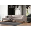 Atelier del Sofa Ugaona garnitura Horizon 85x43x207cm Svetlobraon