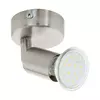 Eglo Buzz-led spot/1, led 1x3w, 240lm, nikl-mat,
