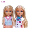 Masen Toys mala punčka veterinarka, set 2 punčk