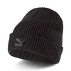 PUMA Classics Archive Mid Fit Beanie, Accessories, Black/Gray Logo, Adult