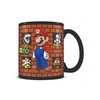 Šolja Pyramid - Super Mario - Bricks Heat Change Mug
