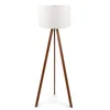 Opviq Podna lampa white brown