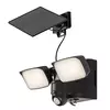 RABALUX Leszno Spoljna zidna lampa, Solarna, LED, IP54, 10W, 800lm, Crna