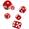 Kockice Oakie Doakie Dice D6 16 mm Solid - Red (12)