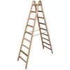 Krause Stabilo drvene merdevine 2x9 gazišta 170118