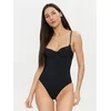 Calvin Klein Swimwear Enodelne kopalke  zlata / črna