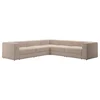 JÄTTEBO Modularna ugaona sofa 6-sed, Samsala sivo-bež