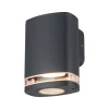 Kanlux 38885 - Spoljna zidna svetiljka ZEVI 1xGU10/10W/230V IP54 antracit
