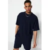 Trendyol Muška majica Tmnss23Ts00081, Tamnoplava