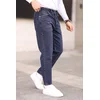 Trendyol Navy Blue Mens Boyfriend Jeans Trousers