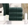 Ljubki dom Brisača Classic 50 x 100 cm temno zelena, 100% bombaž