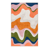 Oranžna pralna preproga 160x230 cm Squiggly Orange – Mila Home