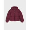 Sinsay - Puffer jakna s kapuljačom - maroon