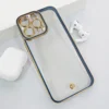 Maska Luxury Crystal Clear za iPhone 16 Pro Max plava