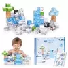 Magnetni set građevinske kocke Zima - 97 dijelova