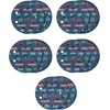 Bosch Set brusnih diskova ubodne testere Expert O780 O125 mm, Granulacije G60 G80 G120 G180 G240, 061599766T, 55 komada
