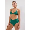 Trendyol Green High Waist Regular Core Bikini Bottom
