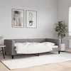 Vidaxl Raztegljiva postelja taupe 100x200 cm blago