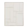 Ročno naslikana/3D slika z okvirjem/na platnu 80x100 cm Klis – Kave Home