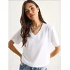 Bianco Lucci Majica T-Shirts bela