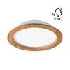 LED ugradna svetiljka WOODY SPOT LED/23,5W/230V 4000K hrast, prečnik 23,5 cm