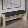 Atelier del Sofa Klupa Pearl, 120x45x35 cm, Boja oraha
