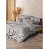 Lessentiel Maison Komplet posteljine Plaid, 160x220cm, Siva