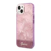 Maska Guess PC/ TPU Jungle za iPhone 14 Plus, Roze