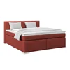 Boxspring Krevet Mira 160/200 cm , tamnocrvena