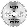 Žagin list Widia, 250 x 30 mm, 100 zob, za aluminij
