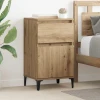 Noćni ormar s ladicama 2 pcs Umjetnički hrast 40 x 35 x 70 cm