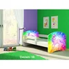 Deciji krevet ACMA II 140x70 + dusek 6 cm WHITE18