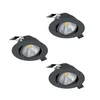 Eglo 900747 - KOMPLET 3x prigušiva ugradna LED svetla SALICETO LED/6W/230V
