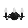 Brilagi - Zidna lampa IMPERO 3xE14/60W/230V crna