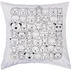 Knorr Prandell 212305470 Prevleka za blazino White 400x400 mm Živali