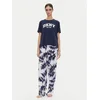 DKNY Pižama YI70052 Mornarsko modra Regular Fit